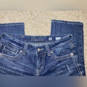 Miss Me Women's Dark Blue Boot Cut Jeans